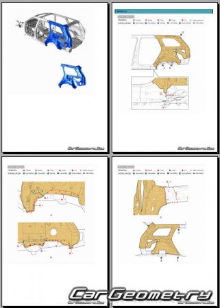   Hyundai Palisade Hybrid (LX3 HEV)  2025 Body Repair Manual