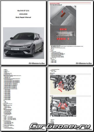   Kia EV6 GT (CV) 2024-2028 Body Repair Manual