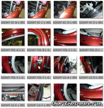 Toyota Passo (M700 M710) 20162022 (RH Japanese market) Body dimensions