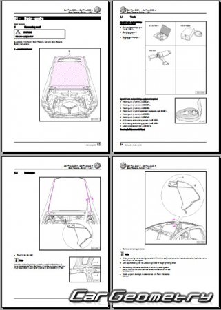   Volkswagen Golf Plus 2005-2014 Body Repair Manual