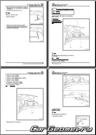   Volkswagen Golf Plus 2005-2014 Body Repair Manual