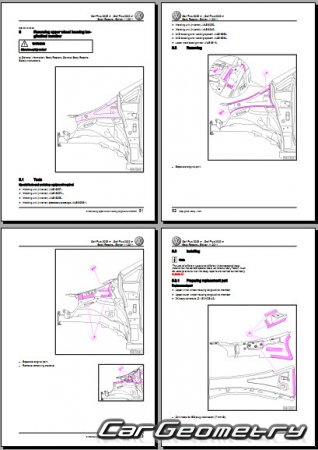   Volkswagen Golf Plus 2005-2014 Body Repair Manual