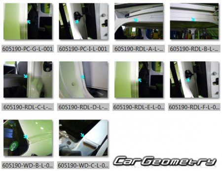 Nissan NV350 Caravan (E26) 2012-2021 (RH Japanese market) Body dimensions