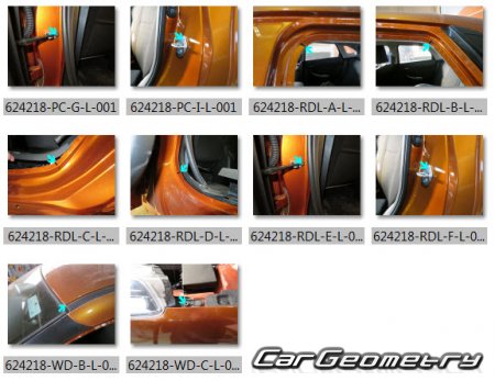 Suzuki Baleno (WB32S WB42S) 2015-2021 (RH Japanese market) Body dimensions