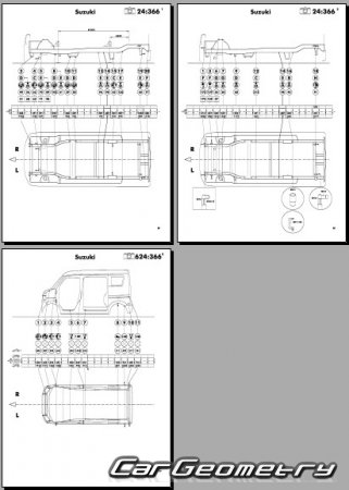 Nissan NV100 Clipper & Clipper Rio (DR17V DR17W) 2015-2022 (RH Japanese market) Body dimensions