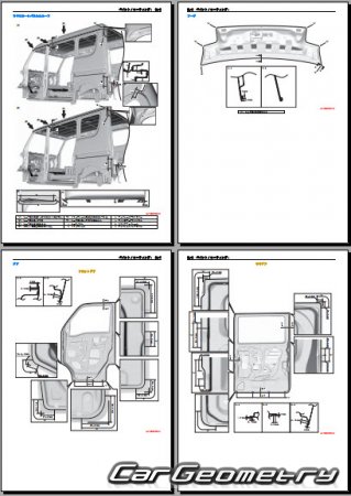 Nissan NV100 Clipper & Clipper Rio (DR17V DR17W) 2015-2022 (RH Japanese market) Body dimensions