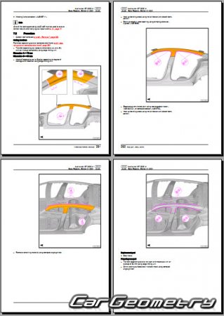 Audi E-Tron GT (F83) 2021-2027 Body Repair Manuals Audi E-Tron GT (F83) 2021-2027 Body Repair Manuals
