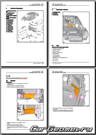 Audi E-Tron GT (F83) 2021-2027 Body Repair Manuals Audi E-Tron GT (F83) 2021-2027 Body Repair Manuals