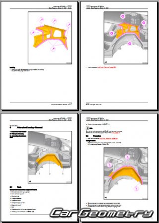 Audi E-Tron GT (F83) 2021-2027 Body Repair Manuals Audi E-Tron GT (F83) 2021-2027 Body Repair Manuals