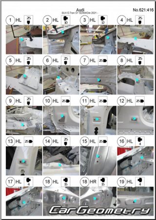 Audi E-Tron GT (F83) 2021-2027 Body Repair Manuals Audi E-Tron GT (F83) 2021-2027 Body Repair Manuals