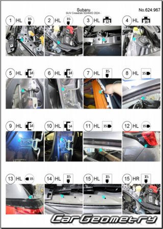   Subaru Crosstrek 2023-2028 BodyShop Manual