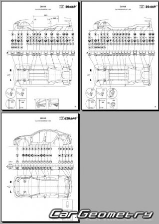   Lexus IS250 IS300 IS350 IS500 2021-2024 Collision Repair Manual