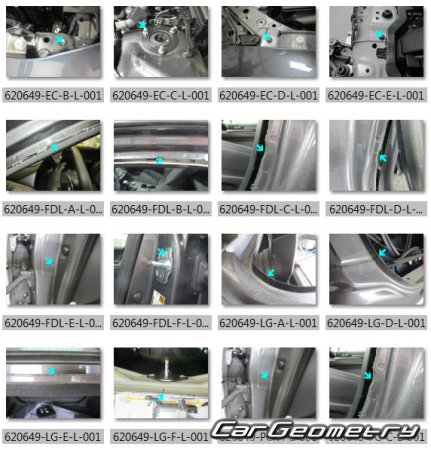   Lexus IS250 IS300 IS350 IS500 2021-2024 Collision Repair Manual