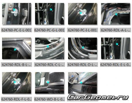   Hyundai Tuscon HEV PHEV (NX4) 2021-2027 Body dimensions