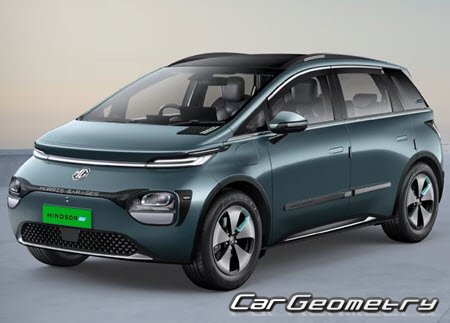 Кузовные размеры MG Windsor 2024-2030, Размеры кузова МГ Виндсор Кузовные размеры MG Windsor 2024-2030, Размеры кузова МГ Виндсор