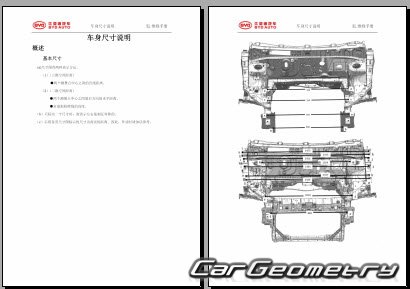 BYD E3 20192021 Body dimensions