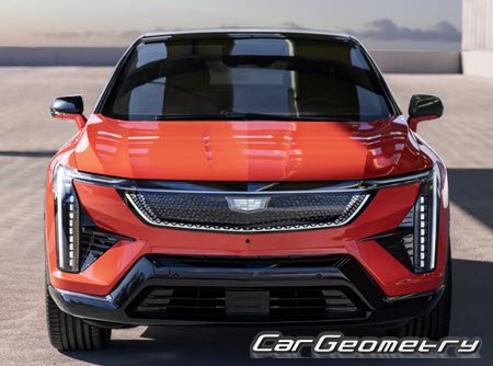 Кузовные размеры Cadillac Optiq 2024-2030, Размеры кузова Кадиллак Оптик Кузовные размеры Cadillac Optiq 2024-2030, Размеры кузова Кадиллак Оптик