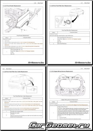 MG Hector 20232026 Body Repair Manual