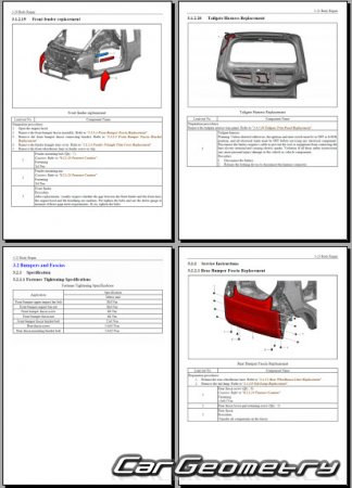   MG Comet EV 2023-2030 Body Repair Manual