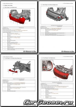 Размеры кузова MG Windsor 2024-2030 Body Repair Manual Размеры кузова MG Windsor 2024-2030 Body Repair Manual