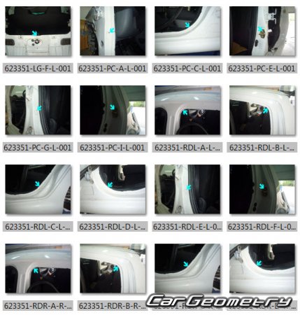 BYD F0 20082018 Body dimensions