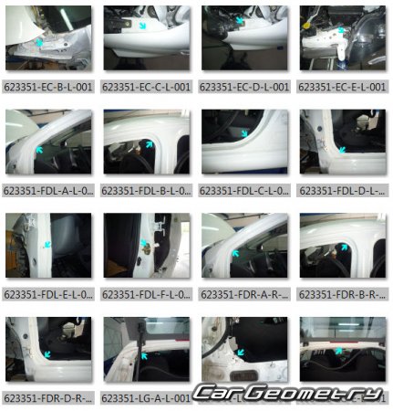 BYD F0 20082018 Body dimensions