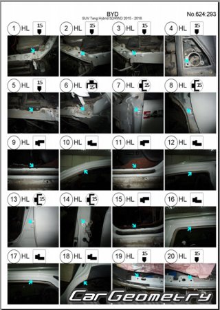 BYD Tang 20142018 Body dimensions