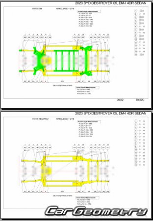 BYD Chazor (Destroyer 05) 2022-2026 Body Repair Manual