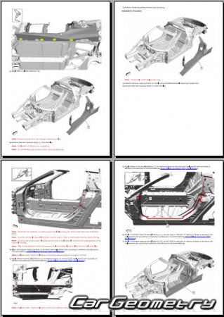  Chevrolet Corvette Stingray (C8) 2020-2027 Body Repair Manual