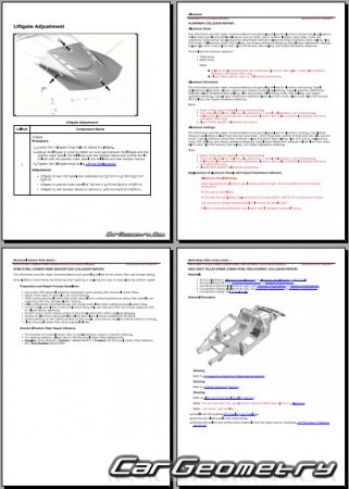   Chevrolet Corvette Stingray (C8) 2020-2027 Body Repair Manual
