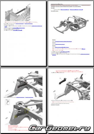   Chevrolet Corvette Stingray (C8) 2020-2027 Body Repair Manual