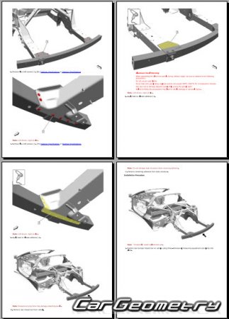   Chevrolet Corvette Stingray (C8) 2020-2027 Body Repair Manual