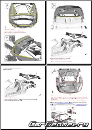   Chevrolet Corvette Stingray (C8) 2020-2027 Body Repair Manual