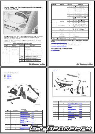   Chevrolet Corvette Stingray (C8) 2020-2027 Body Repair Manual