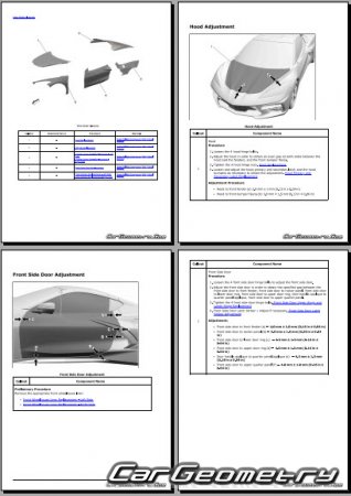   Chevrolet Corvette Stingray (C8) 2020-2027 Body Repair Manual