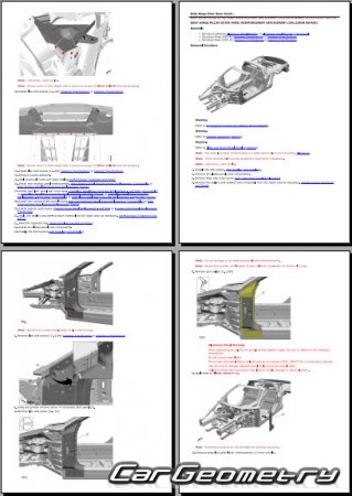   Chevrolet Corvette Stingray (C8) 2020-2027 Body Repair Manual