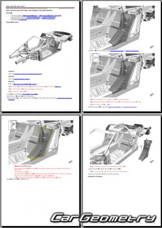   Chevrolet Corvette Stingray (C8) 2020-2027 Body Repair Manual