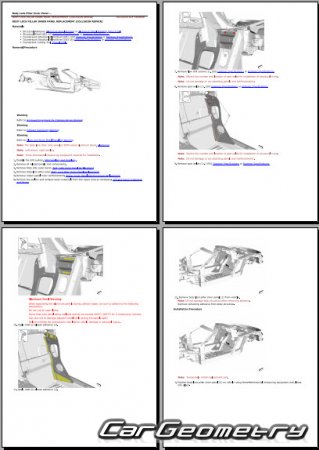   Chevrolet Corvette Stingray (C8) 2020-2027 Body Repair Manual