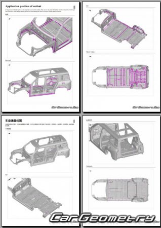 BYD Yangwang U8 PHEV 2025- Body dimensions