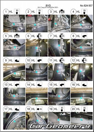 BYD Tang EV 20232030 Body Repair Manual