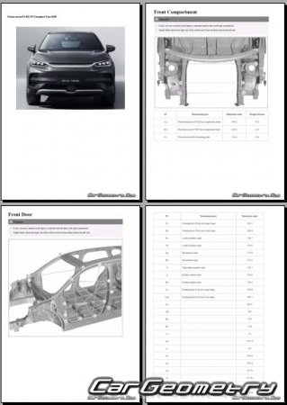 BYD Tang EV 20232030 Body Repair Manual
