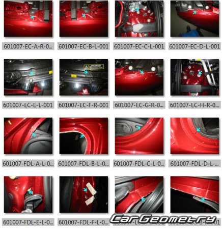 Alfa Romeo 159 (Type 939) 2005-2012 Body dimensions