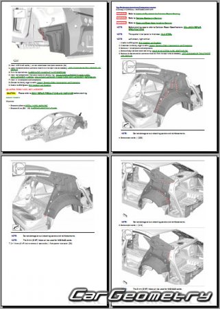   Cadillac CT4 2019-2026 Body Repair Manuals