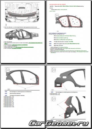   Cadillac CT4 2019-2026 Body Repair Manuals