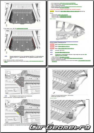   Cadillac CT4 2019-2026 Body Repair Manuals