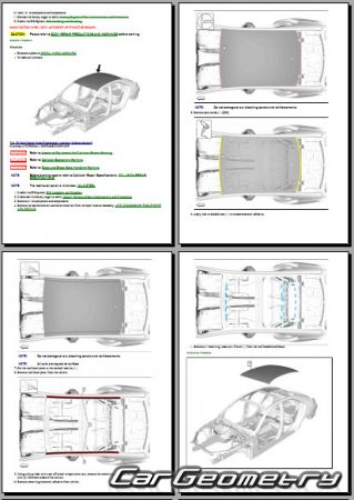   Cadillac CT4 2019-2026 Body Repair Manuals