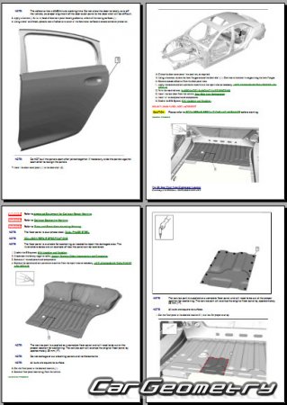   Cadillac CT4 2019-2026 Body Repair Manuals