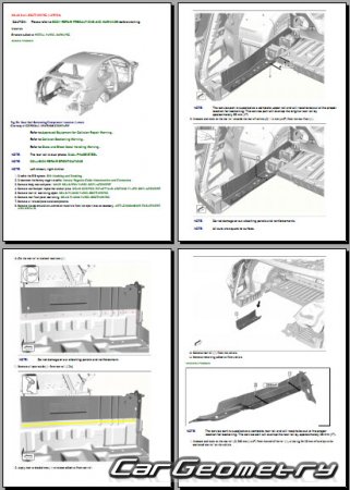   Cadillac CT4 2019-2026 Body Repair Manuals