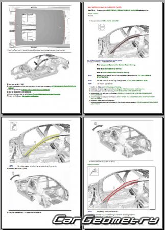   Cadillac CT4 2019-2026 Body Repair Manuals