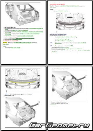   Cadillac CT4 2019-2026 Body Repair Manuals